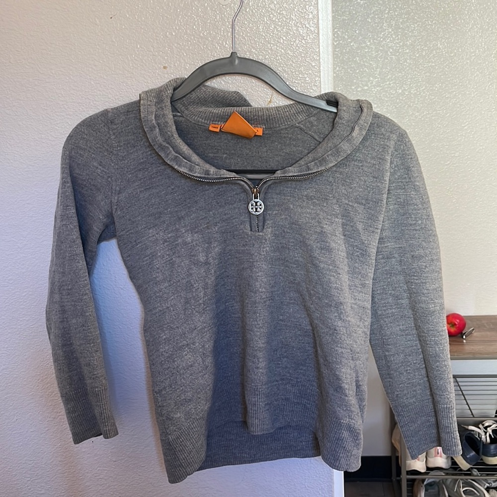 Tory Burch Grey Sweatshirt